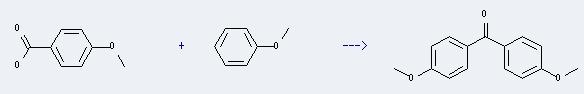 Methanone,bis(4-methoxyphenyl)- can be prepared by methoxybenzene and 4-methoxy-benzoic acid